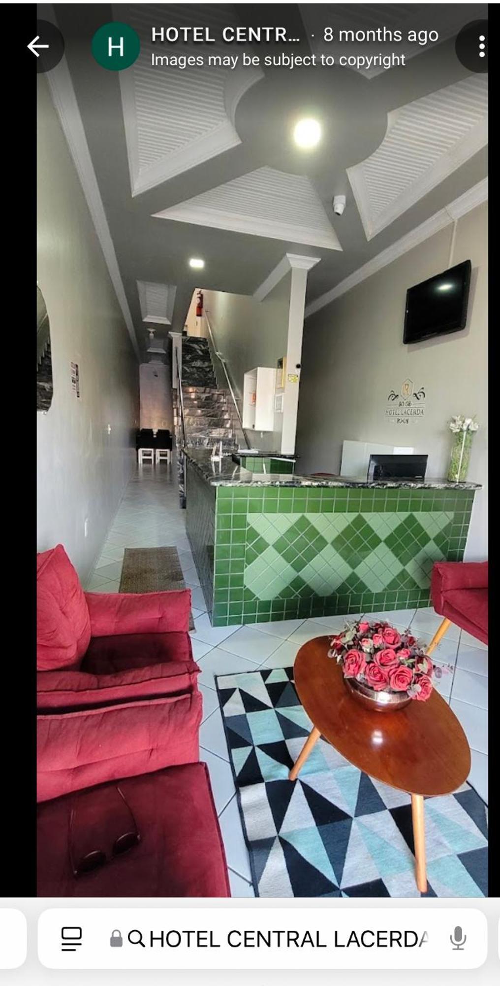 Hotel Central Lacerda Candido Sales Bagian luar foto