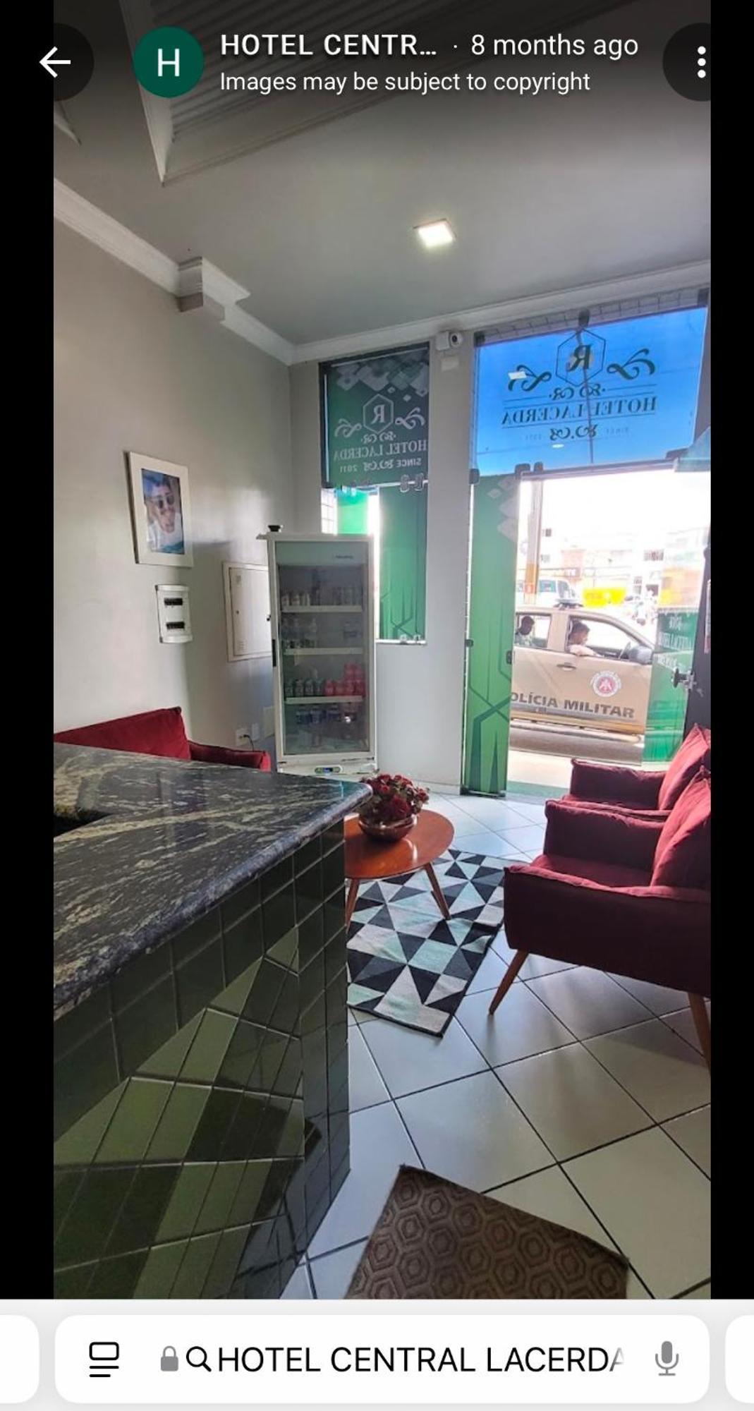 Hotel Central Lacerda Candido Sales Bagian luar foto